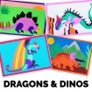 ArtiSands™ Bulk Kit - Dragons and Dinos *SHIPPING INCLUDED via USPS*