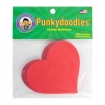 Punkydoodles Medium Heart Red