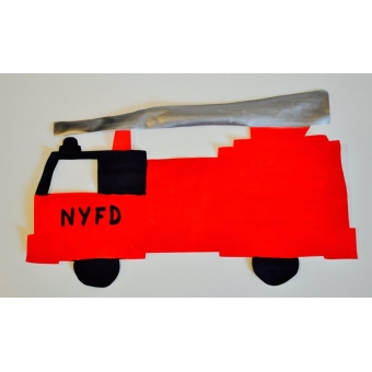 Super Doodles - Fire Engine, 30-ct