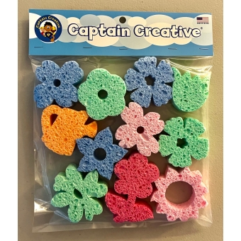 Super Sponges Flowers Pack