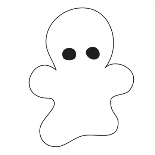 Punkydoodles Small Ghost 40-ct
