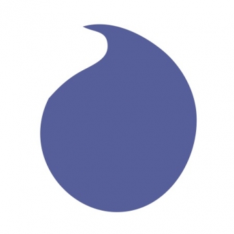 Punkydoodles Medium Blue Raindrop 40-ct