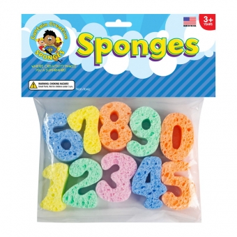 Super Sponges 2" Numbers Pack
