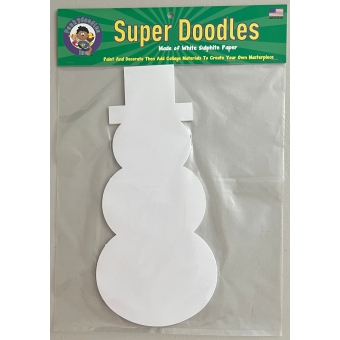 Super Doodles - Snowman, 30-ct