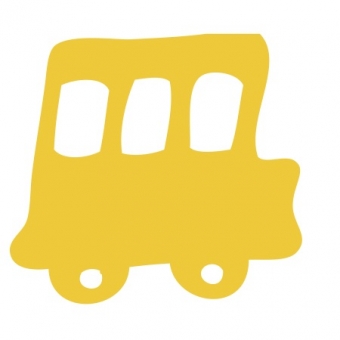 Punkydoodles Small School Bus 40-ct