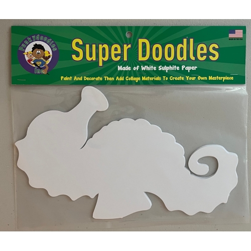 Super Doodles - Sea Horse, 30-ct