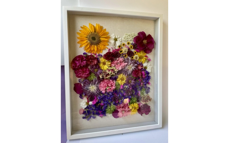 Flower Drying Art Shadow Box Tiktok