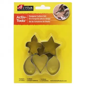 Activ-Tools: Designer Clay Cutters Set