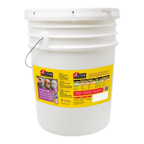 ACTÍVA LiQuaChé® Liquid Paper Mâché, 5 gal (640 oz) Pail