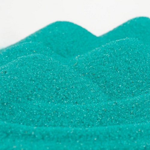 Scenic Sand™ Craft Colored Sand, Turquoise, 25 lb (11.3 kg) Bulk Box *SHIPPING INCLUDED via USPS*